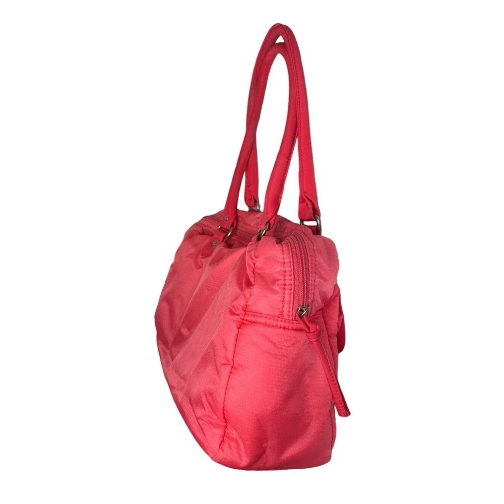 Vintage Reebok Bright Pink Tote Shoulder Bag Weekender Gym Purse 15 x 9 x‎ 3
